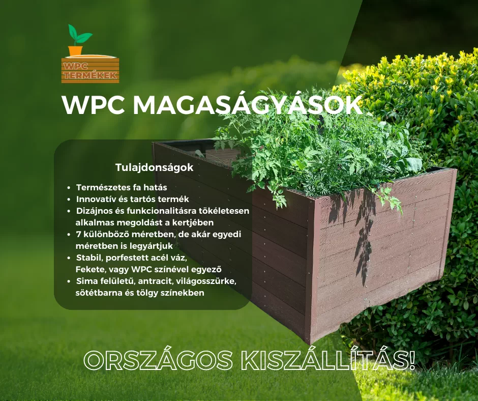 WPC magaságyások a wpc termekek weboldalról több színben és méretben_1_2