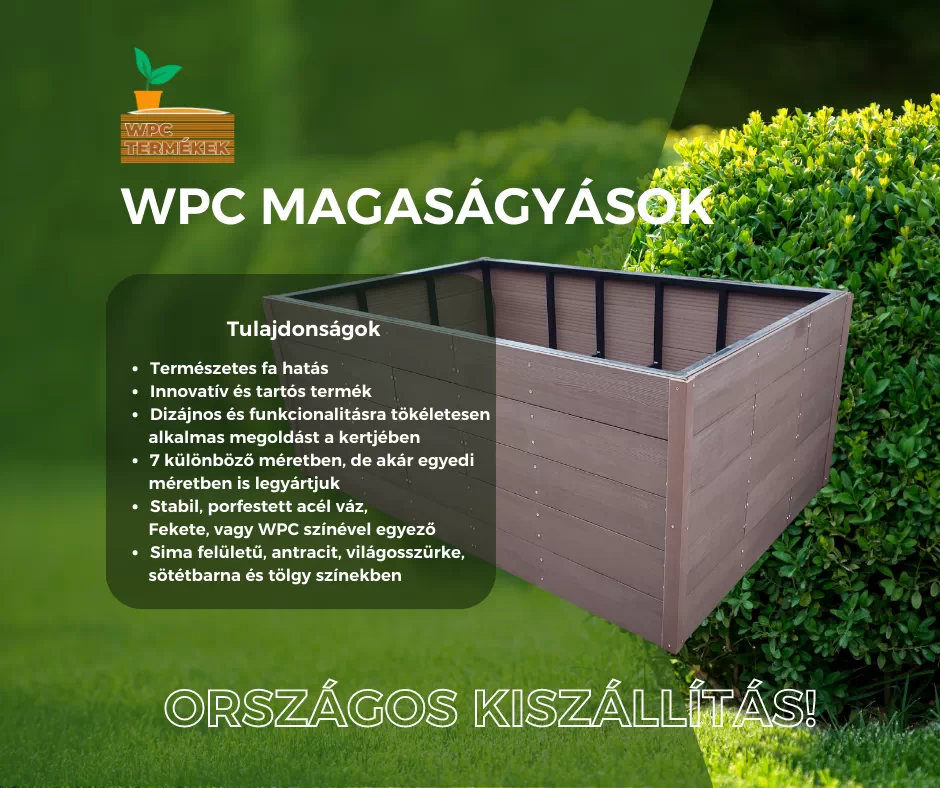 WPC magaságyások a wpc termekek weboldalról több színben és méretben_1_2